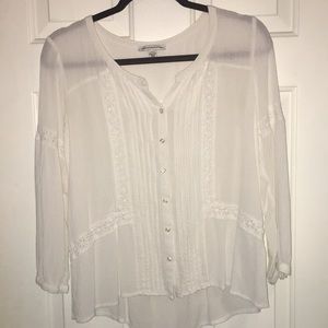 TODAY SALE Lacey American eagle blouse